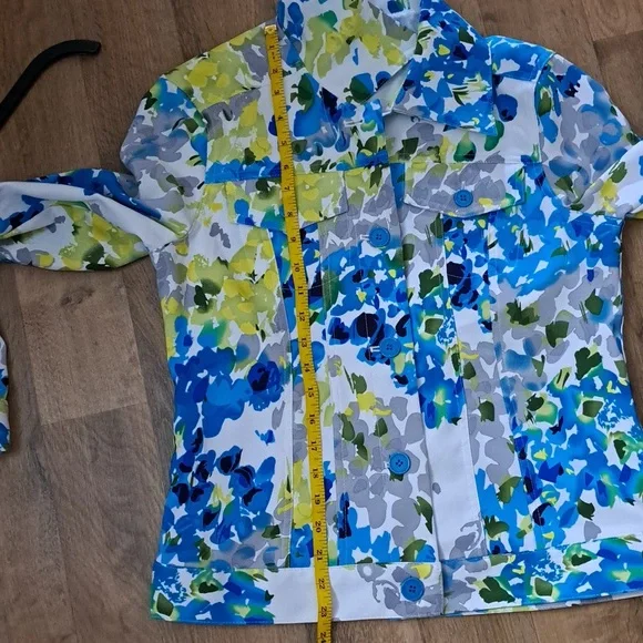 Harve Benard bright floral jacket - Picture 8 of 10